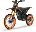 Electric Dirt Bike for Adults Teens, Peak 3000W, 36MPH&60 Miles Electric Motorcycle, 48V 21/23.4AH Removable Battery, Hydraulic Brakes&Full Suspension, 14'/12' Fat Tire, Mountain Off-Road