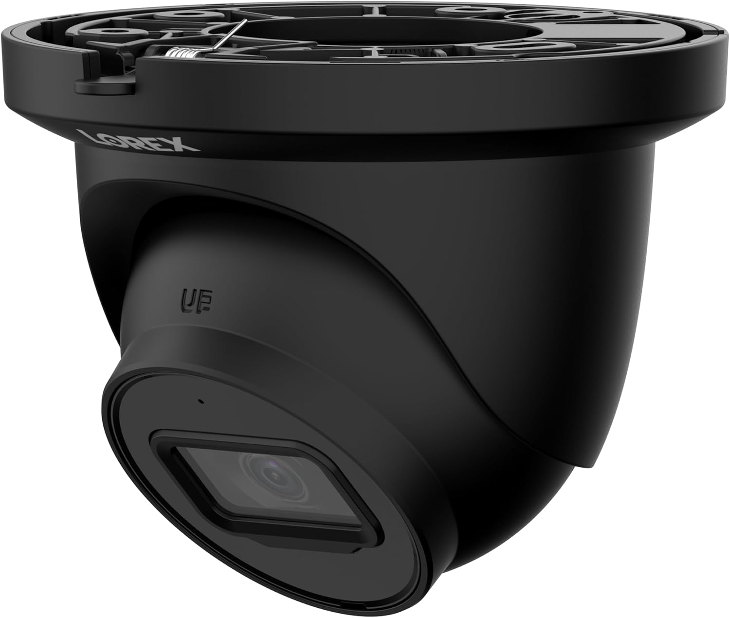 Lorex 4K IP Wired Add-On Dome Security Camera | Smart Motion Detection (Person/Vehicle) | Color Night Vision | Long Range IR | IP67 Weatherproof | Built-in Microphone | Black