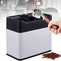 Electric Portafilter Cleaning Machine, Automatic Coffee Grounds Cleaning Machine with 3 Scrapers & 1 Brush Head