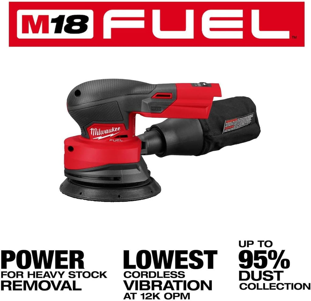 Milwaukee Electric - M18 Fuel 5 INCH Random Orbital Sander