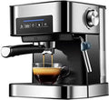 Coffee machine Coffee Machine Bean To Cup Espresso Semi Automatic Electric Coffee Makers Freestanding Stainless Steel
