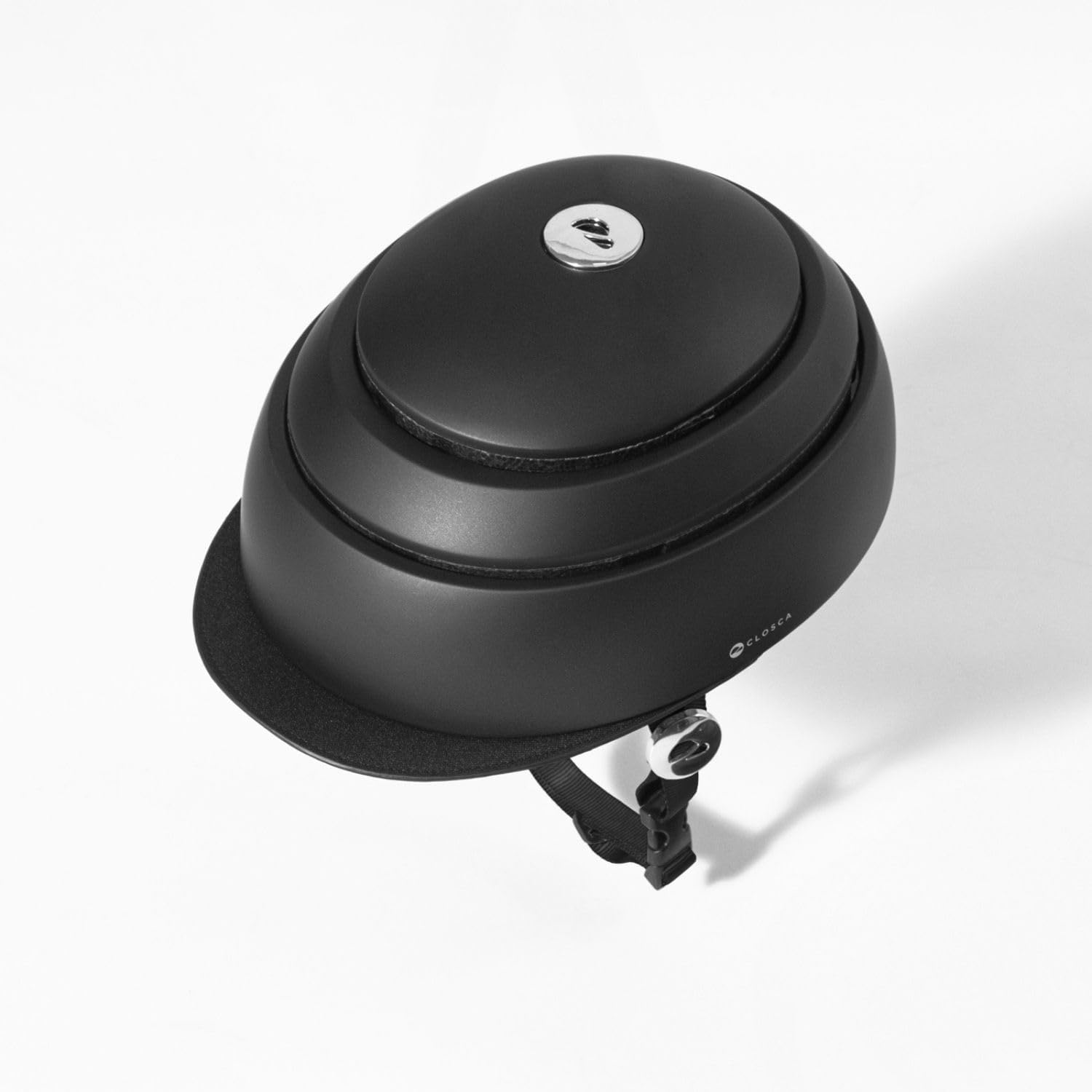 CLOSCA. Folding Helmet. Helmet with Visor. Adult Bicycle Helmet. Bike Helmet and Electric Scooter Helmet. Commuter Helmet. Collapsible Helmet. Helmet for Women and Helmet for Men.
