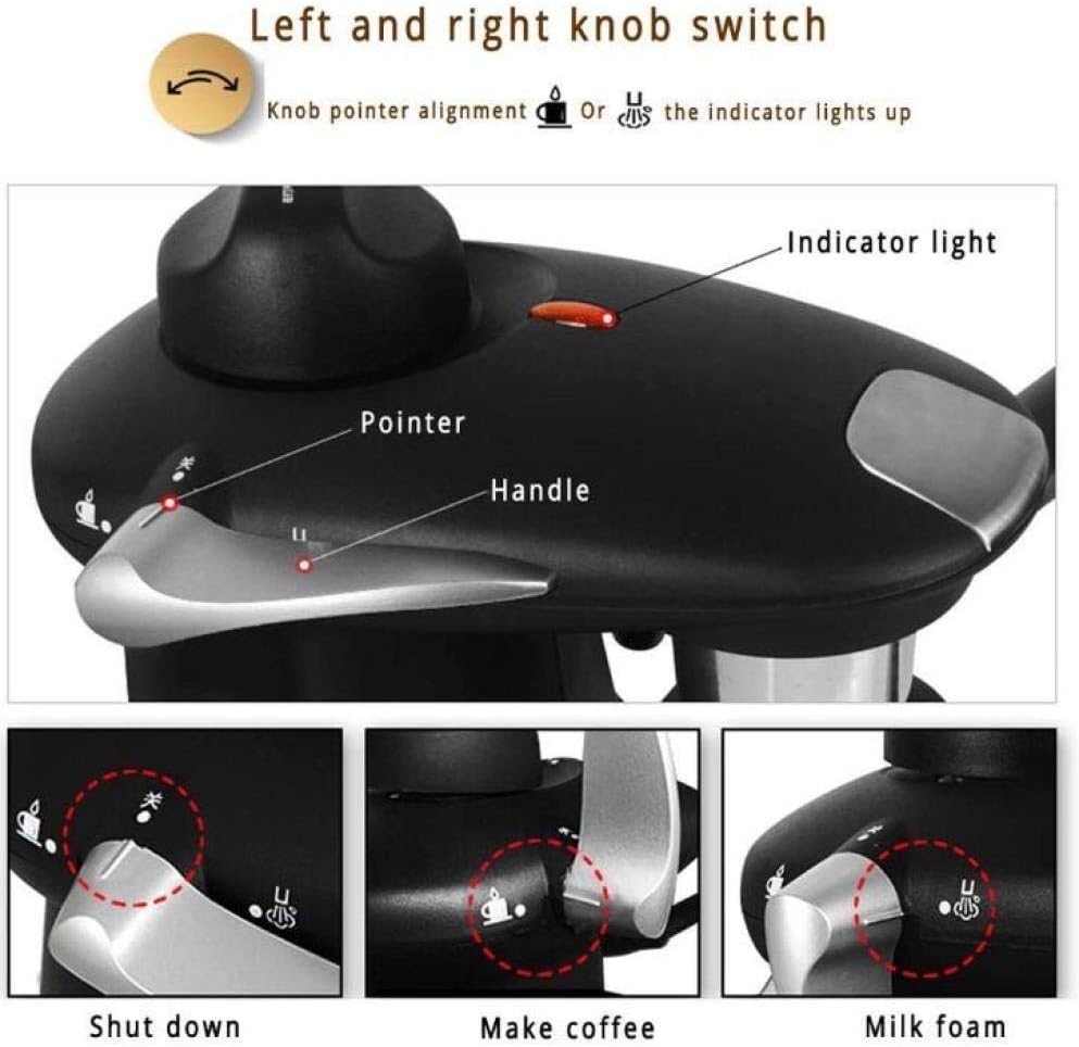 Coffee machine Coffee Machines Espresso Machine Coffee Machine Compatible Capsule Household Semi-Automatic Espresso Machine Steam Milk Foam