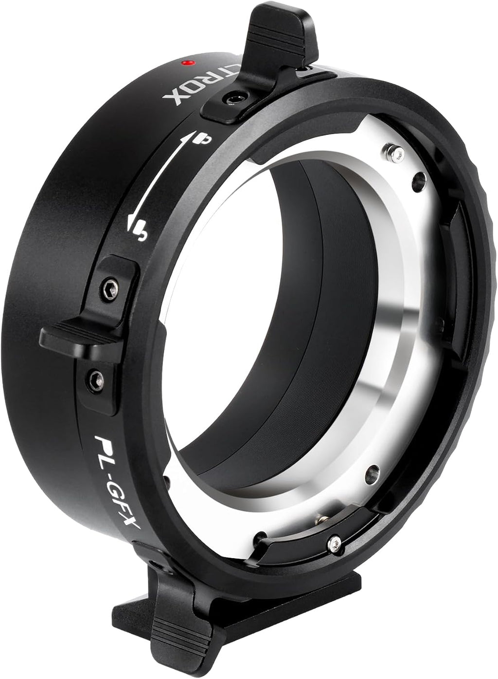 VILTROX PL-GFX Mount Adapter Ring Manual Focus Lens Converter with Rotary Lock Compatible with PL Lens to Fuji G Mount GFX Cameras Fuji GFX100S,GFX100,GFX50R,GFX50S,GFX50S II/PL-GFX Pro etc.