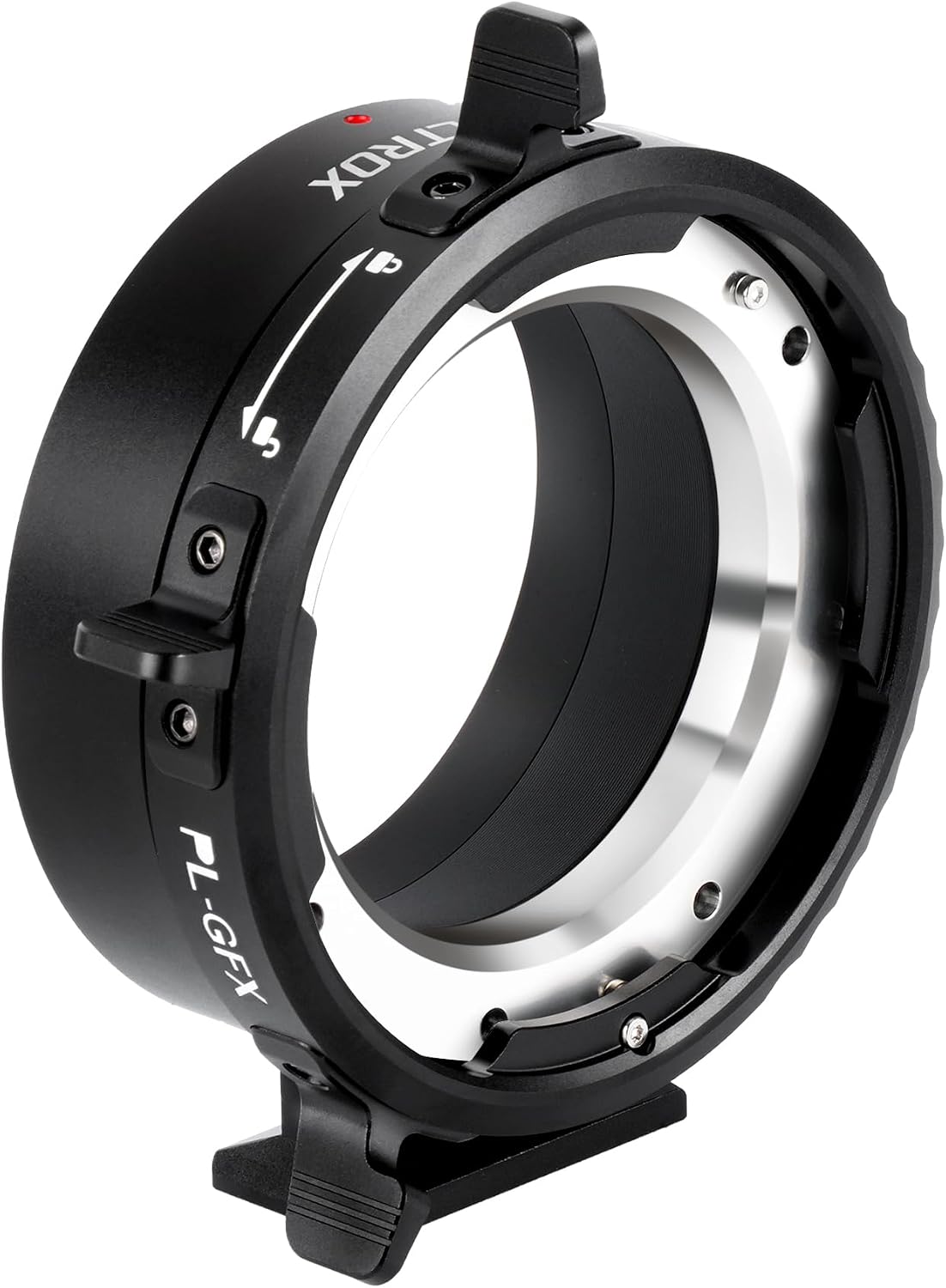 VILTROX PL-GFX Mount Adapter Ring Manual Focus Lens Converter with Rotary Lock Compatible with PL Lens to Fuji G Mount GFX Cameras Fuji GFX100S,GFX100,GFX50R,GFX50S,GFX50S II/PL-GFX Pro etc.