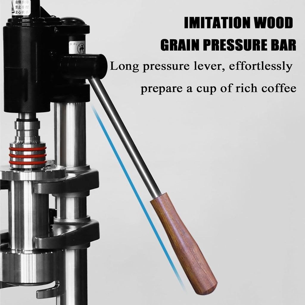 Manual Lever Portable Espresso Maker, Direct Lever Espresso Coffee Machine, Pressure 1-16BAR, Capacity 100ML, for Cappuccino, Latte