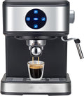 Coffee Machine Espresso Machine Office Small Italian Milk Frother Coffee Machine, 20 Bar Espresso Maker, 92°C Temperature Control, Suitable for Cappuccino Mocha