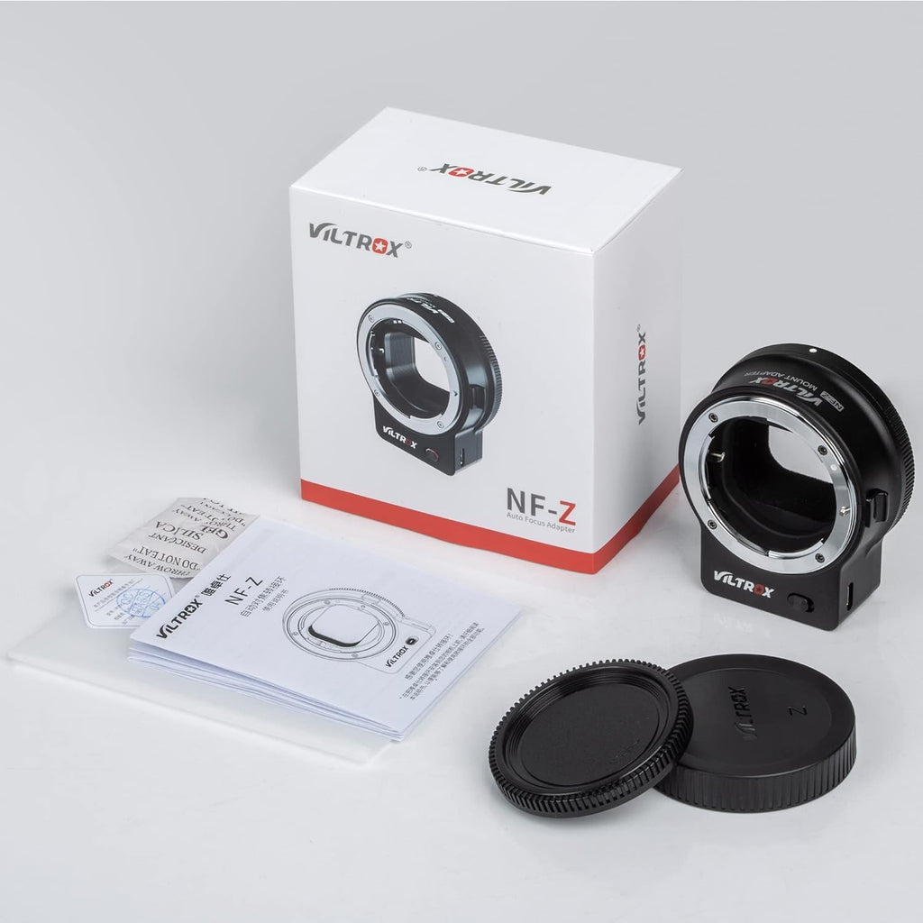 VILTROX NF-Z Mount Adapter FTZ Auto Focus Lens Converter Ring Adapter for Nikon F Lens to Z Camera Z5 Z50 Z30 Z6 Z6II Z7 Z7II Zfc Z8 Z6III Z7III