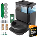 iRobot G185020 Roomba Plus 405 Combo Robot + AutoWash Dock Bundle with Deco Essentials 16Pcs Replacement Kit and CPS 2 YR Enhanced Protection Pack