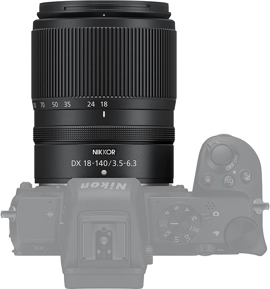 Nikon 20104 NIKKOR Z DX 18-140mm f/3.5-6.3 VR Zoom Lens for Z-Mount Mirrorless Cameras Bundle with Lexar Professional SDHC/SDXC 1667x UHS-II 64GB Memory Card