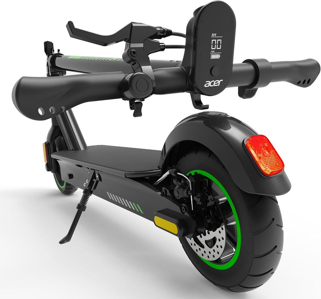 Electric Scooter, 250W Motor, 18Miles Long Range & 15.5 MPH Top Speed, 8.5' Solid Tires, Folding Commuter Escooter with Turn Signals, Cruise Control, Dual Brakes for Adults and Teens, ES Series 3