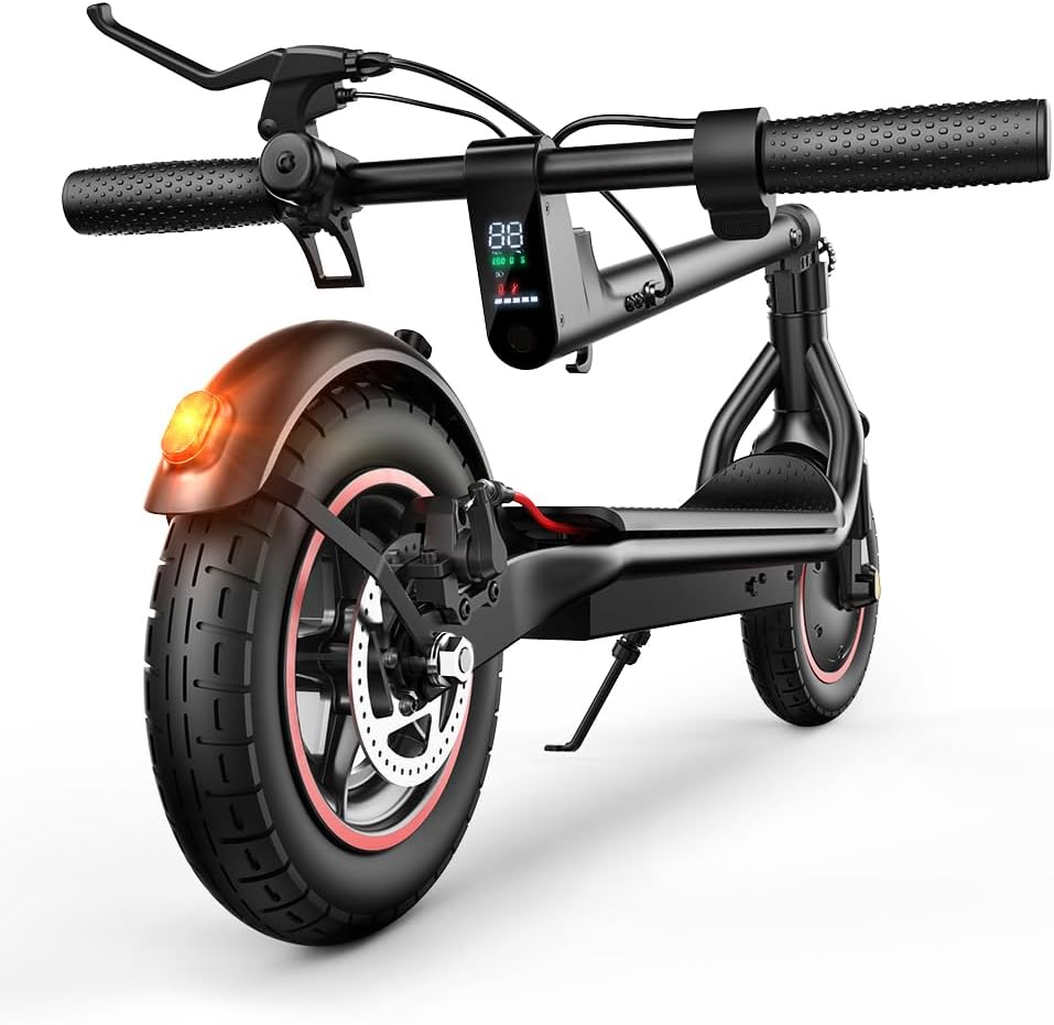Electric Scooter, 500W/750W Powerful Motor, 22/25 MPH Top Speed & 23/28 Miles Range, 9.3'/10' Tires, Foldable Commuter Scooter for Adults and Teens with Dual Braking,Cruise Control,APP Control