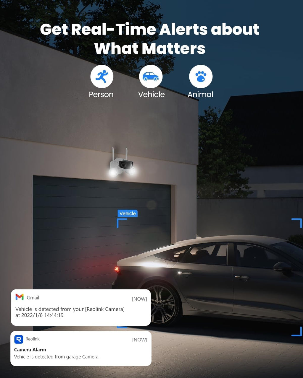REOLINK 4K 8MP Floodlight Security Camera Outdoor, Dual-Lens Camera w/ 180° FOV, Dual-Band Wi-Fi 6, Color Night Vision with 1800lm Floodlight, Smart AI Detection, IP67 Waterproof, AC (100~240V)