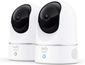 eufy Security Indoor Cam E220 2-Cam Kit & Camera Floodlight Camera E340 Wired (Bundle)