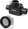 Astromania Metal T-Ring Adapter for Canon EOS DSLR/SLR - Bundle with - 1.25 Inch Flip Mirror for Telescope with Eyepiece Adapter