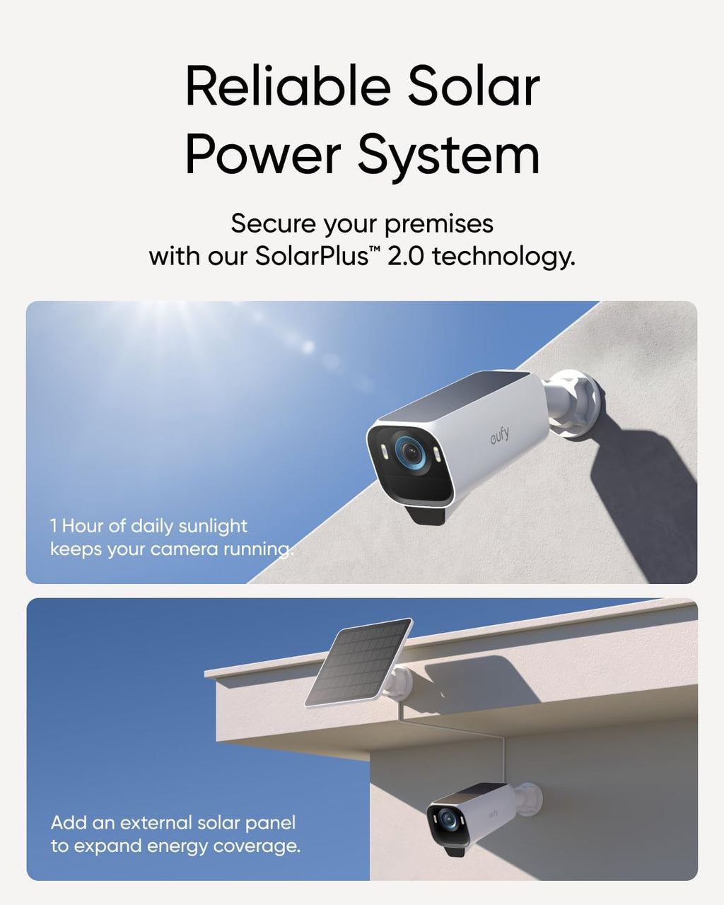 eufy Security eufyCam S3 Pro 4-Cam Kit + Video Doorbell E340, Solar Camera Outdoor Wireless, MaxColor Night Vision, 4K Security Camera with Solar Panel, Dual Cameras with Delivery Guard