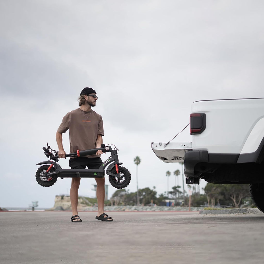 isinwheel Electric Scooter for Adults, 1000/800W Motor Up to 28 MPH, 37/28 Miles Range, APP Control, NFC Lock, 11/10' Off-Road Tires, Foldable Commuting E Scooter with Dual Suspension
