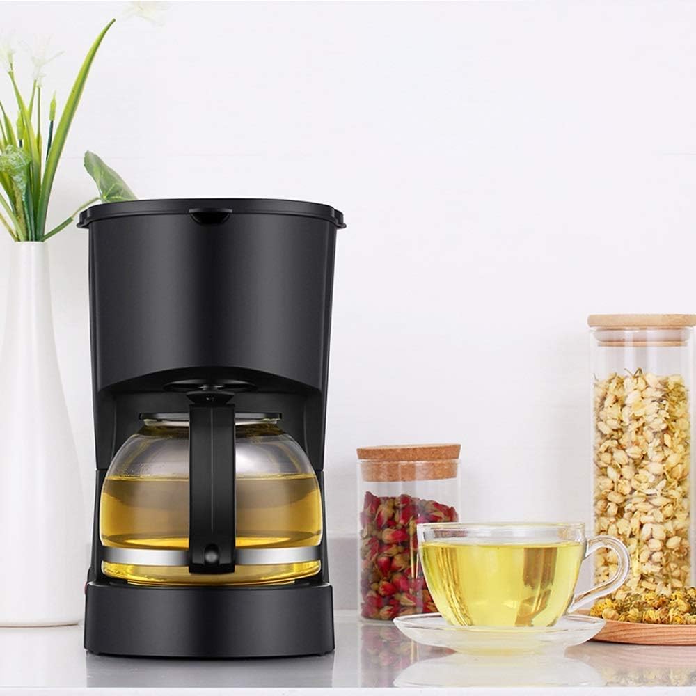 Coffee Machine Coffee Machine, with Filter Coffee Machine,600W Instant Coffee,Espresso,Macchiato Coffee, Anti-Drip Function,High Temperature Resistant