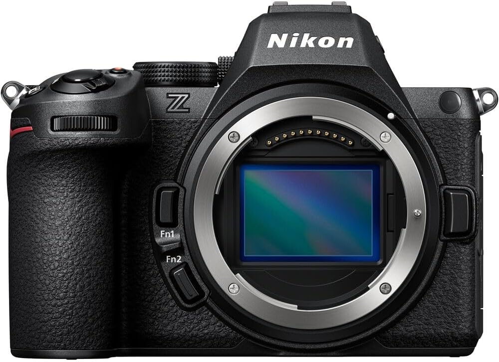 Nikon Z5 II Mirrorless Camera with 24-50mm f/4-6.3 Lens Bundle + Wireless Microphone System + Accessory Package Including 64GB Memory, U-Grip, Case, Tripod, Software and More (33 Items)