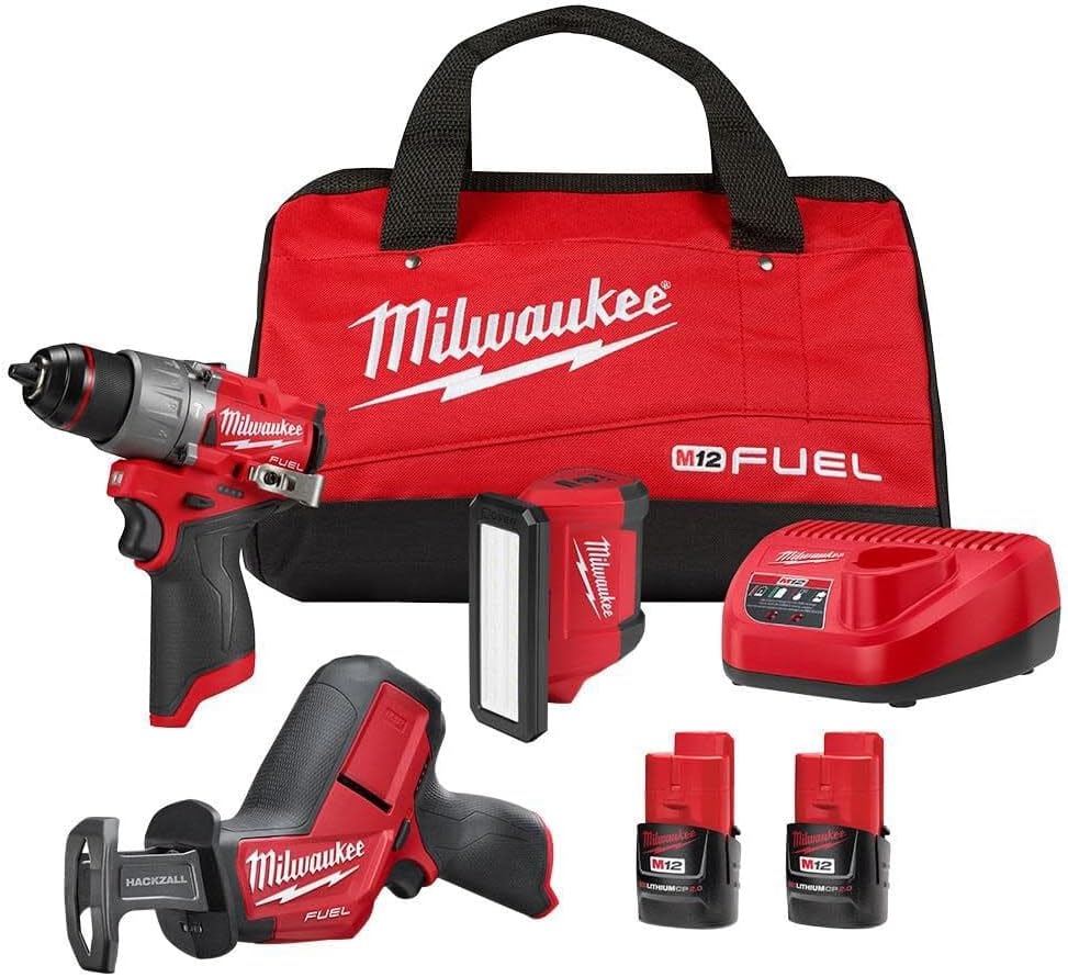 Milwaukee M12 FUEL 3-Tool Combo Kit