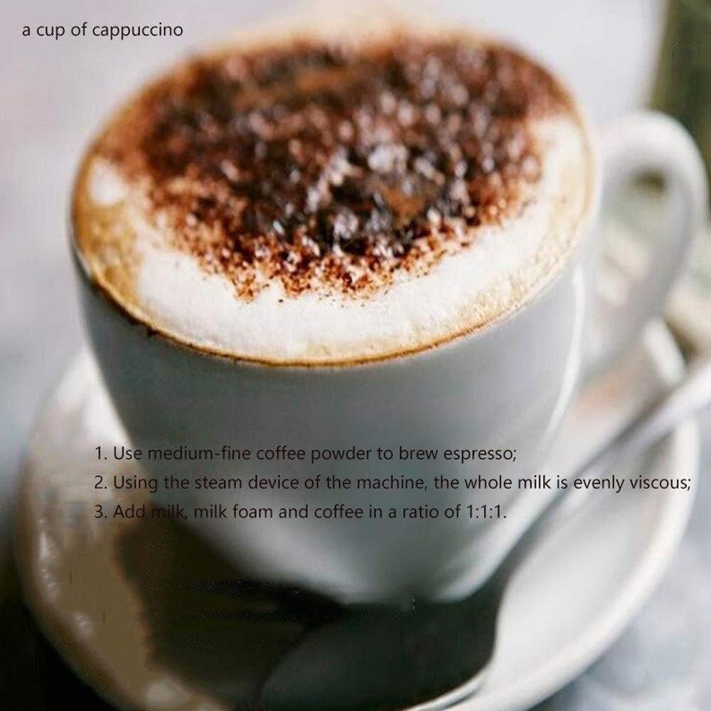 Coffee Machine Coffee Machine 15Bar Constant Pressure Extraction 0.5Mm Fine Filtration Precision Temperature Control Foam Function Coffee Pot