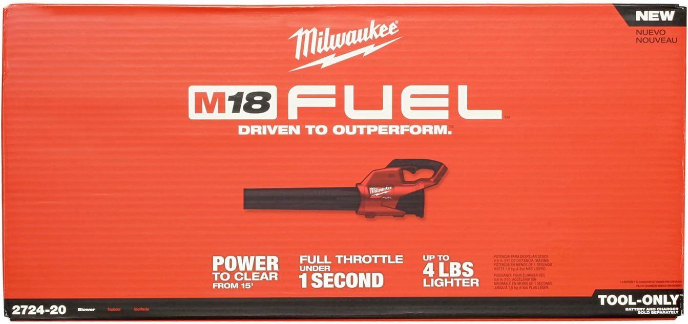 MILWAUKEE'S Electric Tools 2724-20 M18 Fuel Blower (Bare)