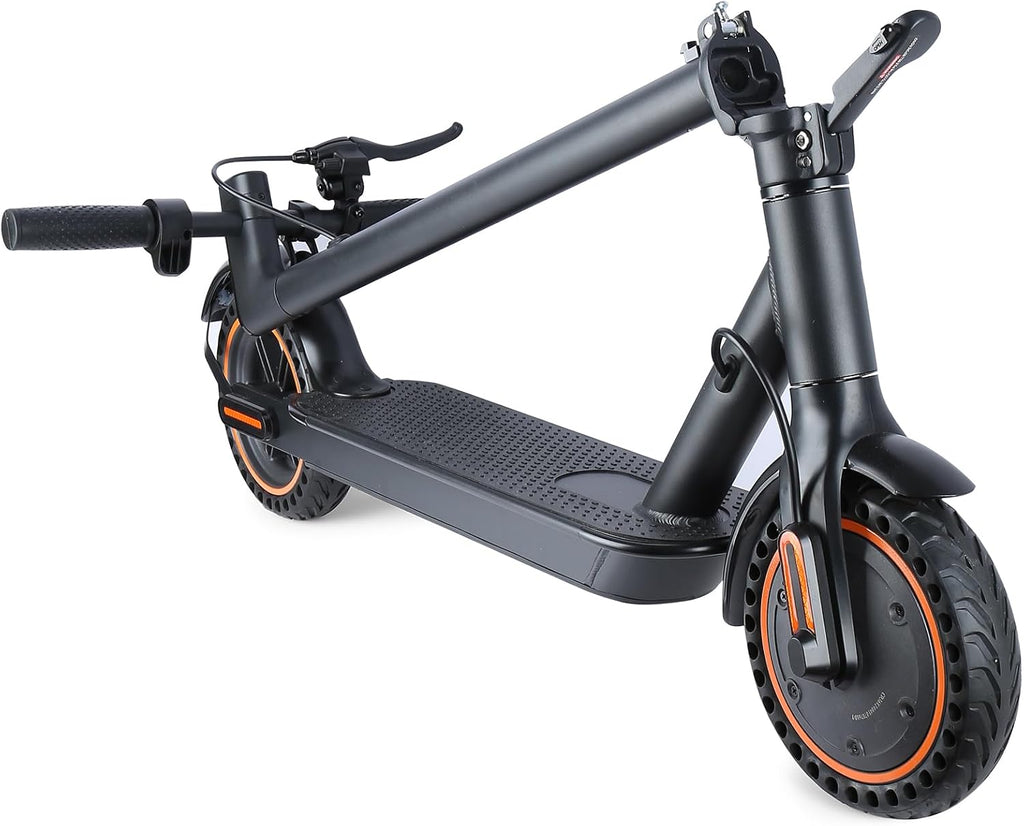 Foldable Electric Scooter for Adults & Teens - 500W Motor, 16/21 Miles Range & 12/19 Mph Speed, 8.5' Puncture-Proof Tires, Dual Brakes & Cruise Control - Heavy-Duty Commuter E-Scooter