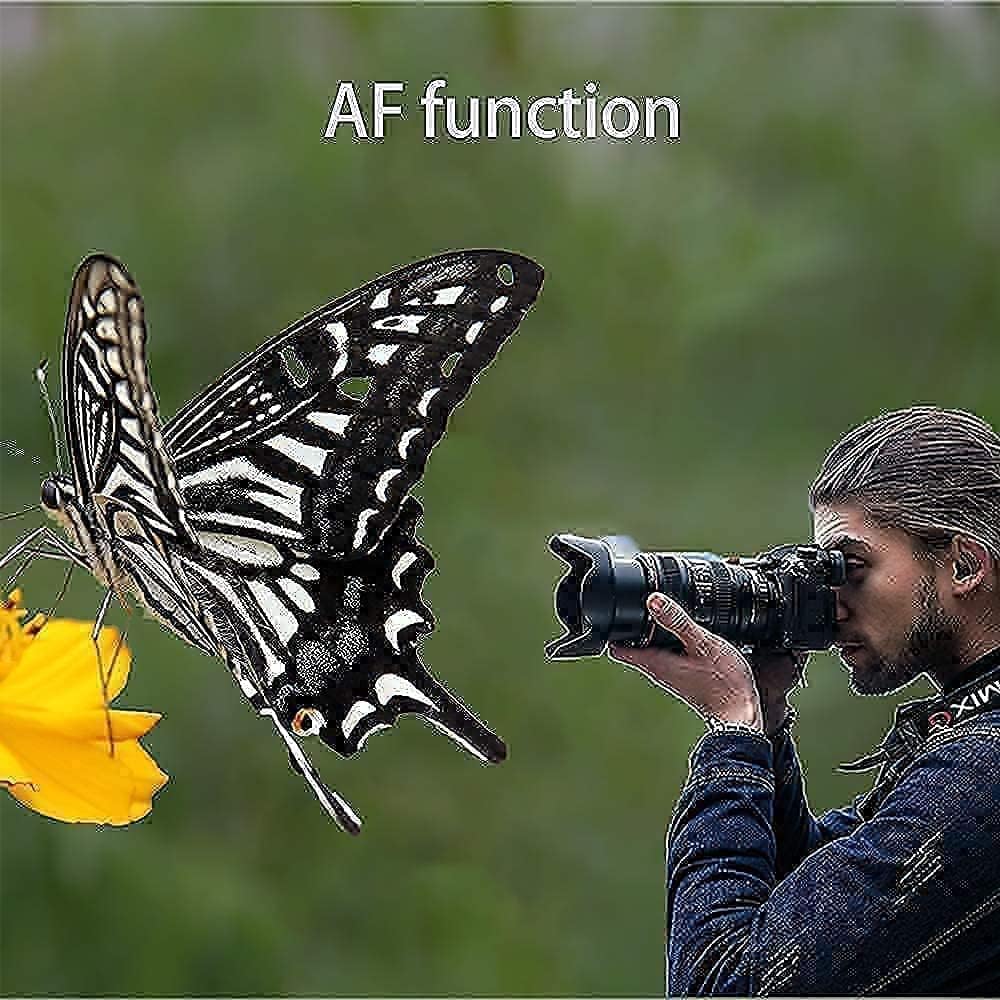 VILTROX EF-M2II Lens Adapter, EF to M4/3 Mount Auto-Focus Speed Booster Adapter for GH6 GH5M2 BMPCC 4K GH4 GH5 G100 G95 G85 OM-1 EM-1 E-M1X E-M1 iii E-M5 iii E-M10 iv E-M10 iii