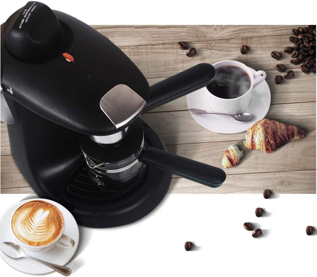 Coffee Machine Coffee Machine Espresso Machine,5 Bar Pressure Pump,730W Coffee Maker 250Ml, Bar Ista Style Coffee Machine,Black