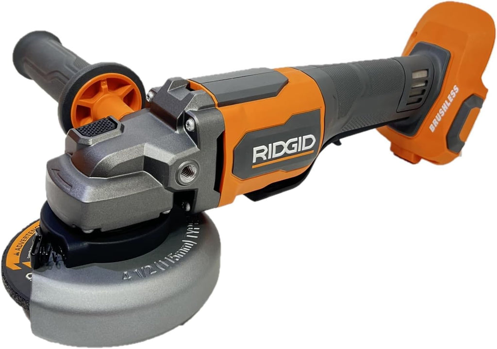 RIDGID 18V BRUSHLESS Cordless 4-1/2 in. Paddle Switch Angle Grinder Tool ONLY R86047B