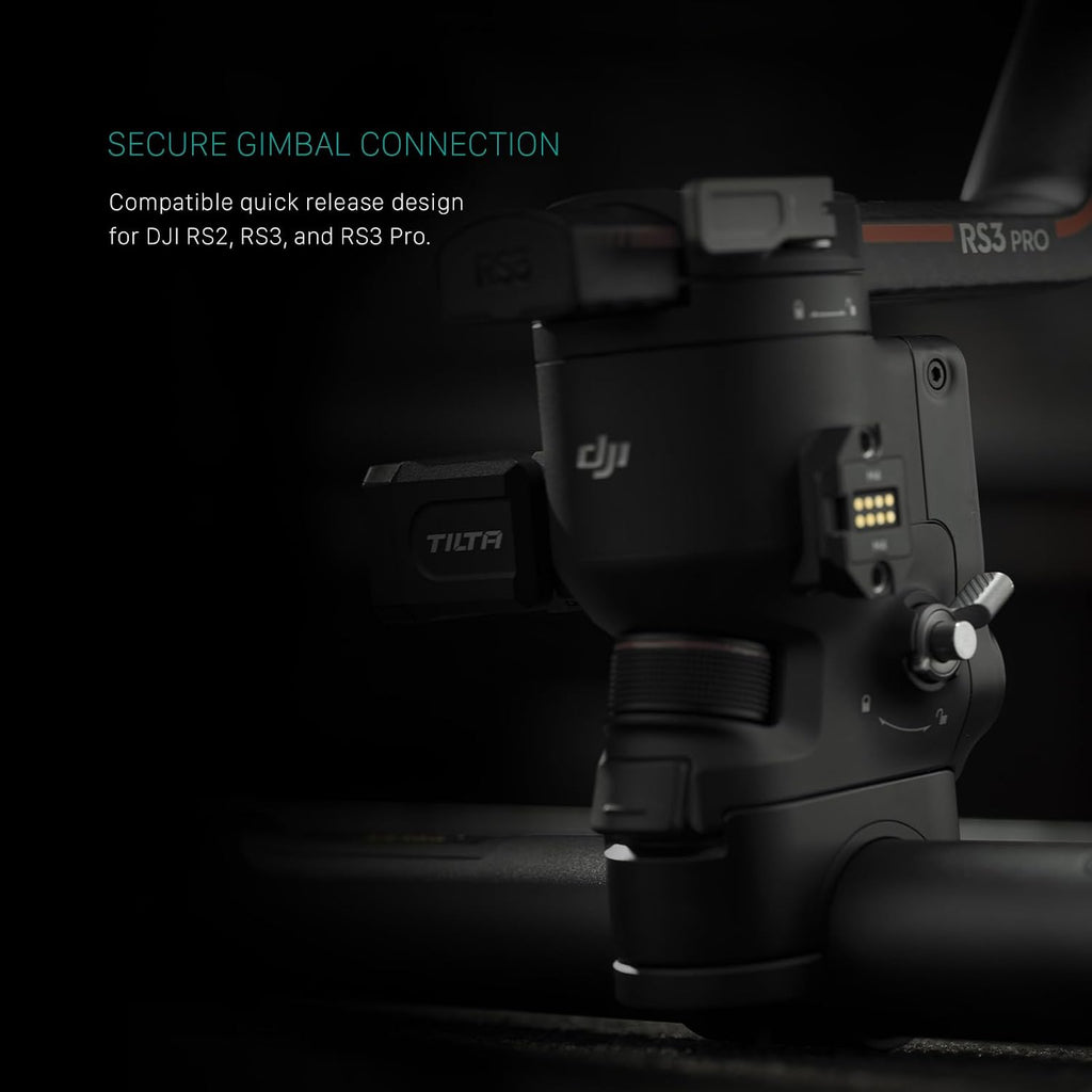 Tilta Basic Ring Grip Plus Control Kit Compatible with DJI RS2, RS3 Pro, RS4, RS4 Pro, RS5 | Wireless Gimbal Control | Dual Handle Support System