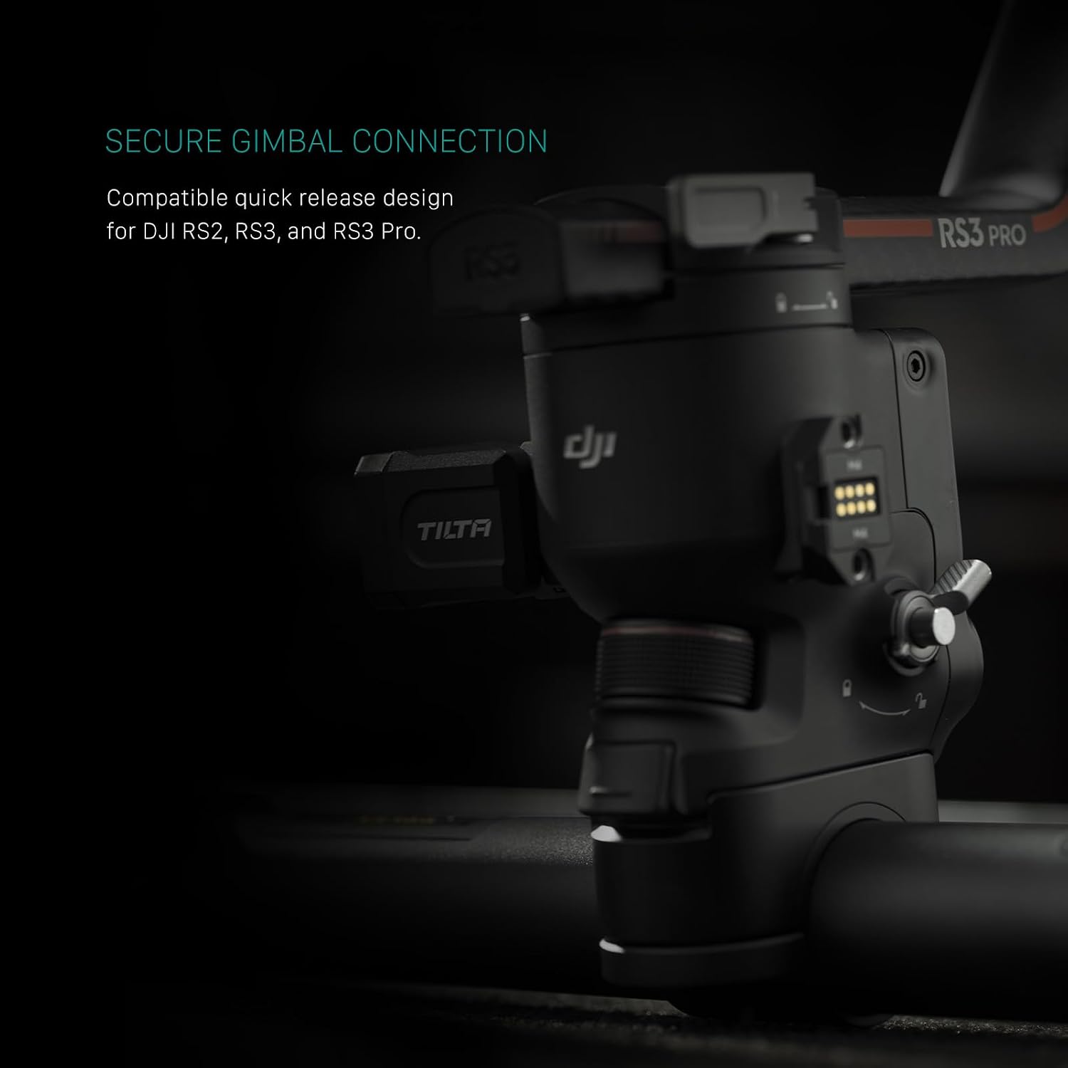 Tilta Basic Ring Grip Plus Control Kit Compatible with DJI RS2, RS3 Pro, RS4, RS4 Pro, RS5 | Wireless Gimbal Control | Dual Handle Support System