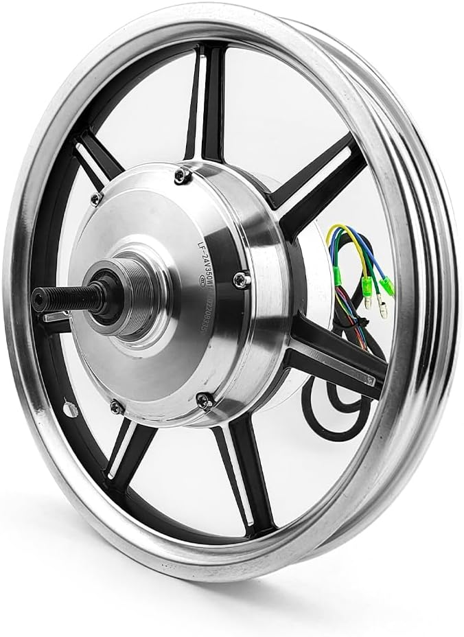 36v 350w 14 Inch Rear Drive Hub Brushless Gear Motor Wheel for Bike