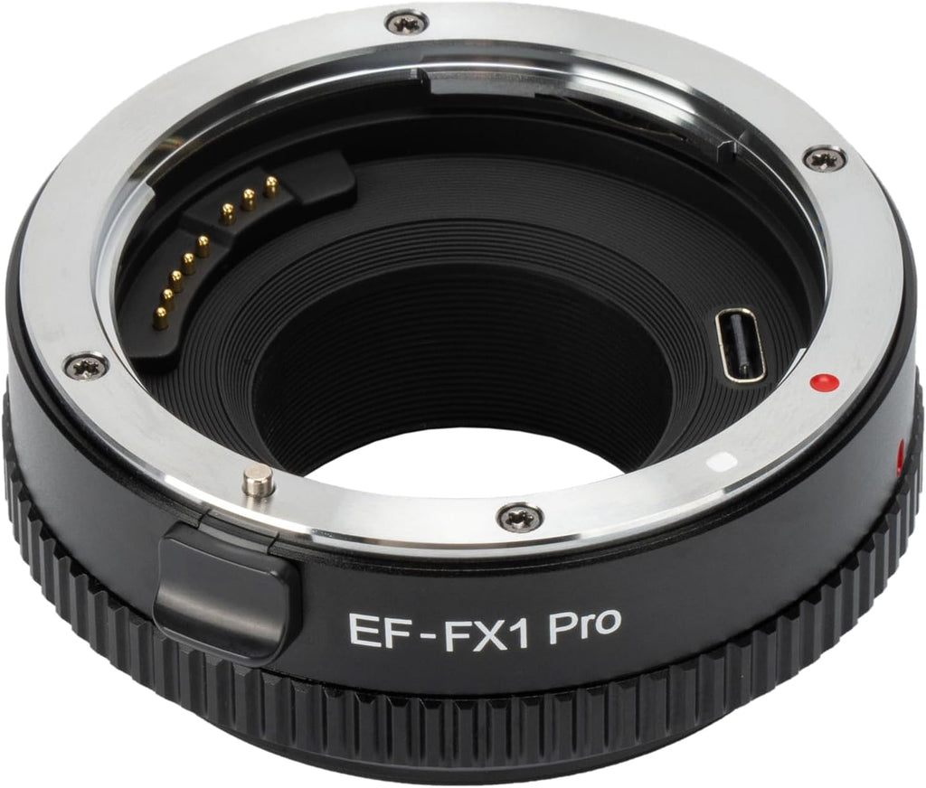 VILTROX EF-FX1 Pro Lens Mount Adapter Auto Focus Converter Ring Compatible with Canon EF/EF-S Lens to Fuji X-Mount Camera X-H1 X-PRO2 X-T2 X-T3 X-T1 X-T20 X-T10 X-E2 X-E1