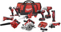 Milwaukee 2695-10CX M18 18-Volt Lithium-Ion Cordless Combo Kit