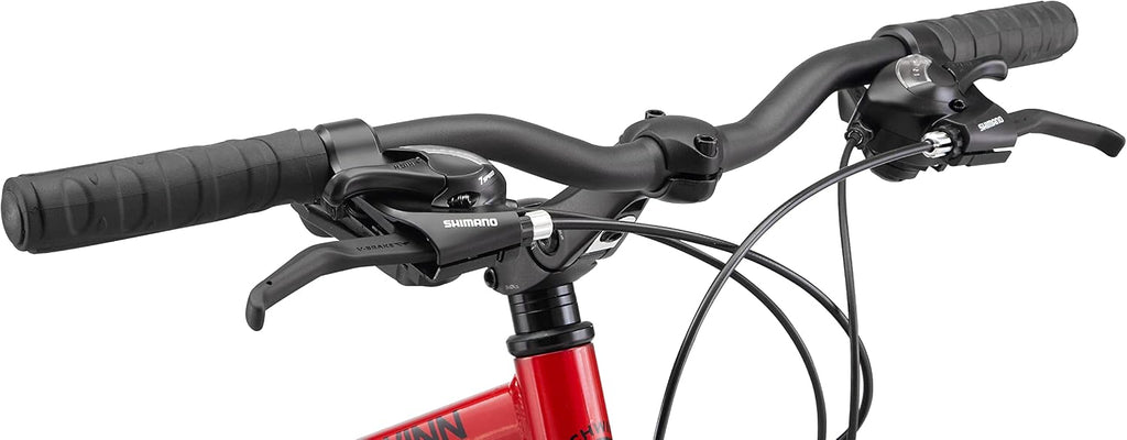 Schwinn Network 3.5 Hybrid Bike, Mens and Womens Bike, 21-Speed Hybrid Bicycle, Aluminum Frame, Suspension Seat, Alloy Linear Pull Brakes, Adult Bicycle