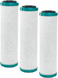 GE Premium Single Stage Drinking Water System Replacement Filter, Fits GX1S01R Under Sink Filtration System, Replace Every 6 Months, FXUVC | (Pack of 3)