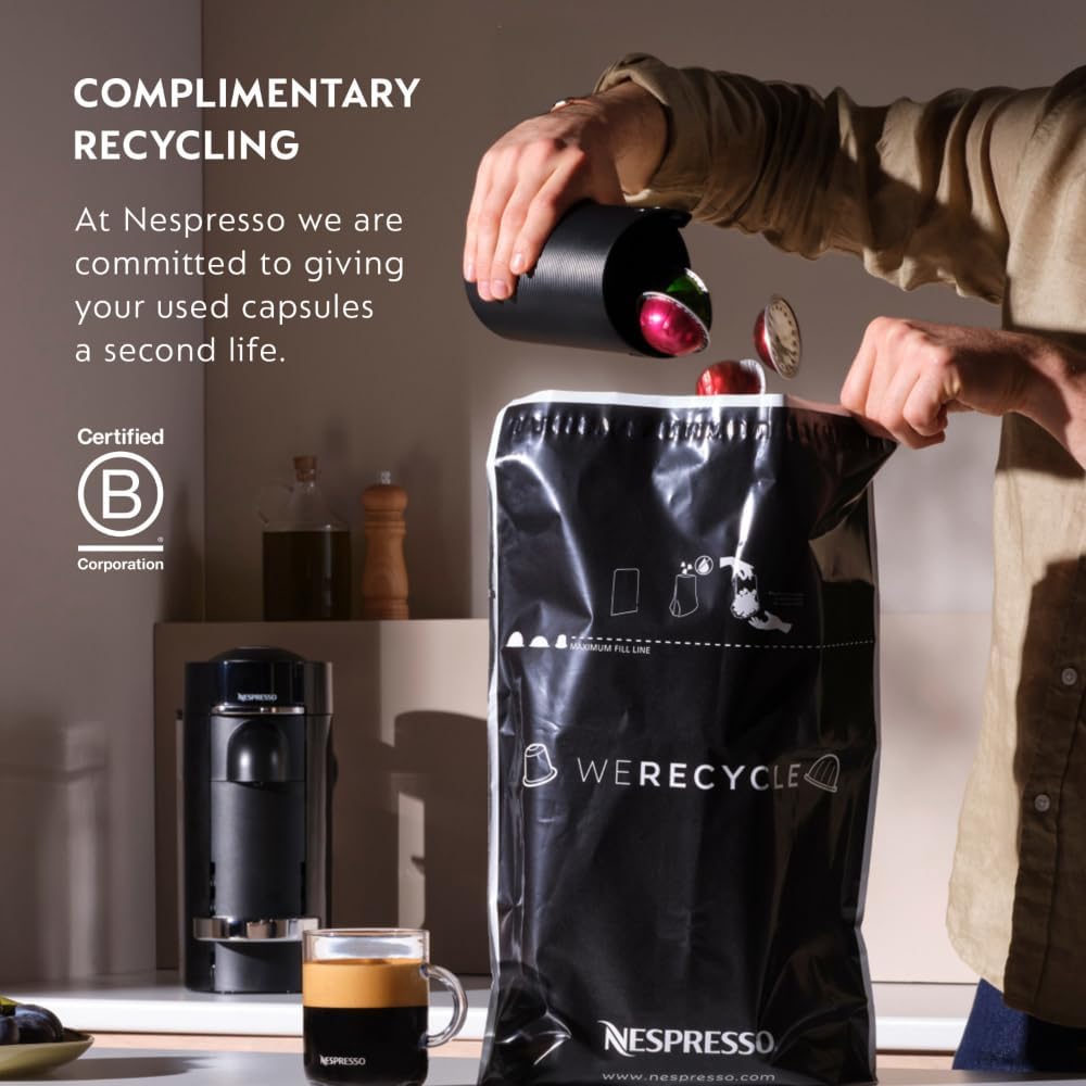 Nespresso Vertuo Pop+ Coffee and Espresso Maker by De'Longhi, Candy Pink