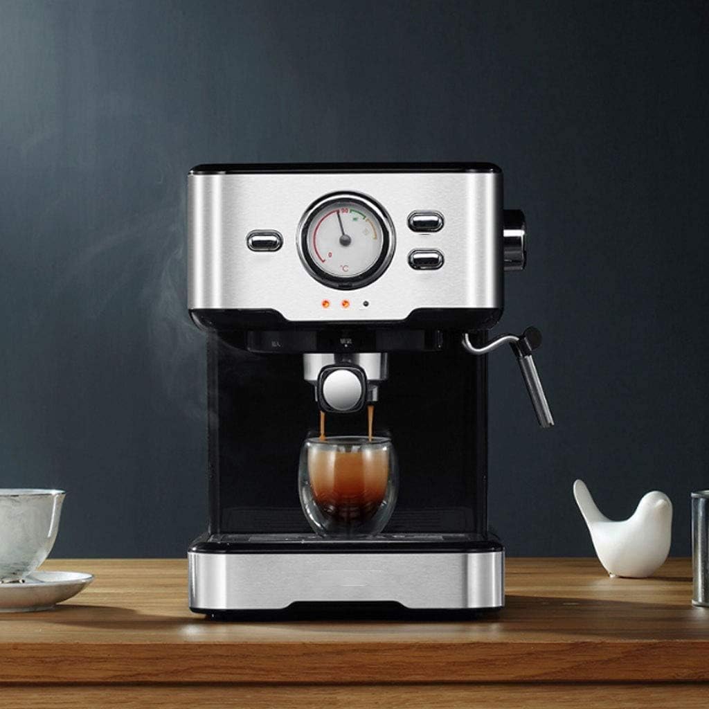 Coffee Machine Coffee Machine Household Semi-Automatic Espresso Coffee Maker Machine 20Bar Cappuccino Latte Milk Foam Coffee Maker Compatible with Cafe Shop