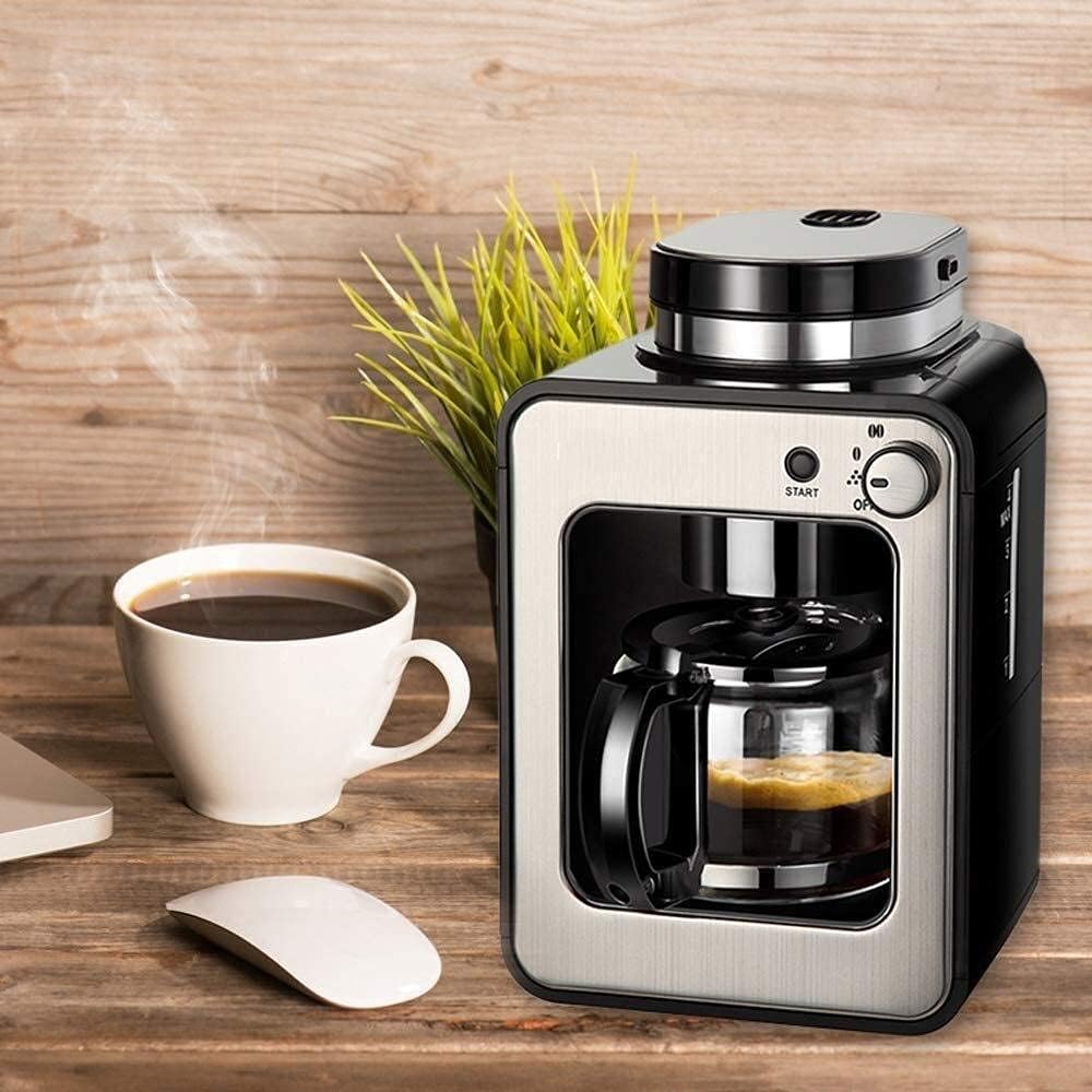 Coffee Machine Coffee Machine Filter Anti-Drip Espresso Coffee Maker Household Small Automatic Smart Insulation Tea Makers Kitchen Appliances