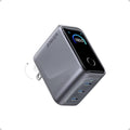 Anker Prime Charger,160W 3-Port Compact GaN USB C Charger,Smart Display and Touch Control,Up to 140W Single‑Port Fast Charging,for MacBook Pro,Laptop,iPhone 17 Series(Cable Not Included,Non-Battery)