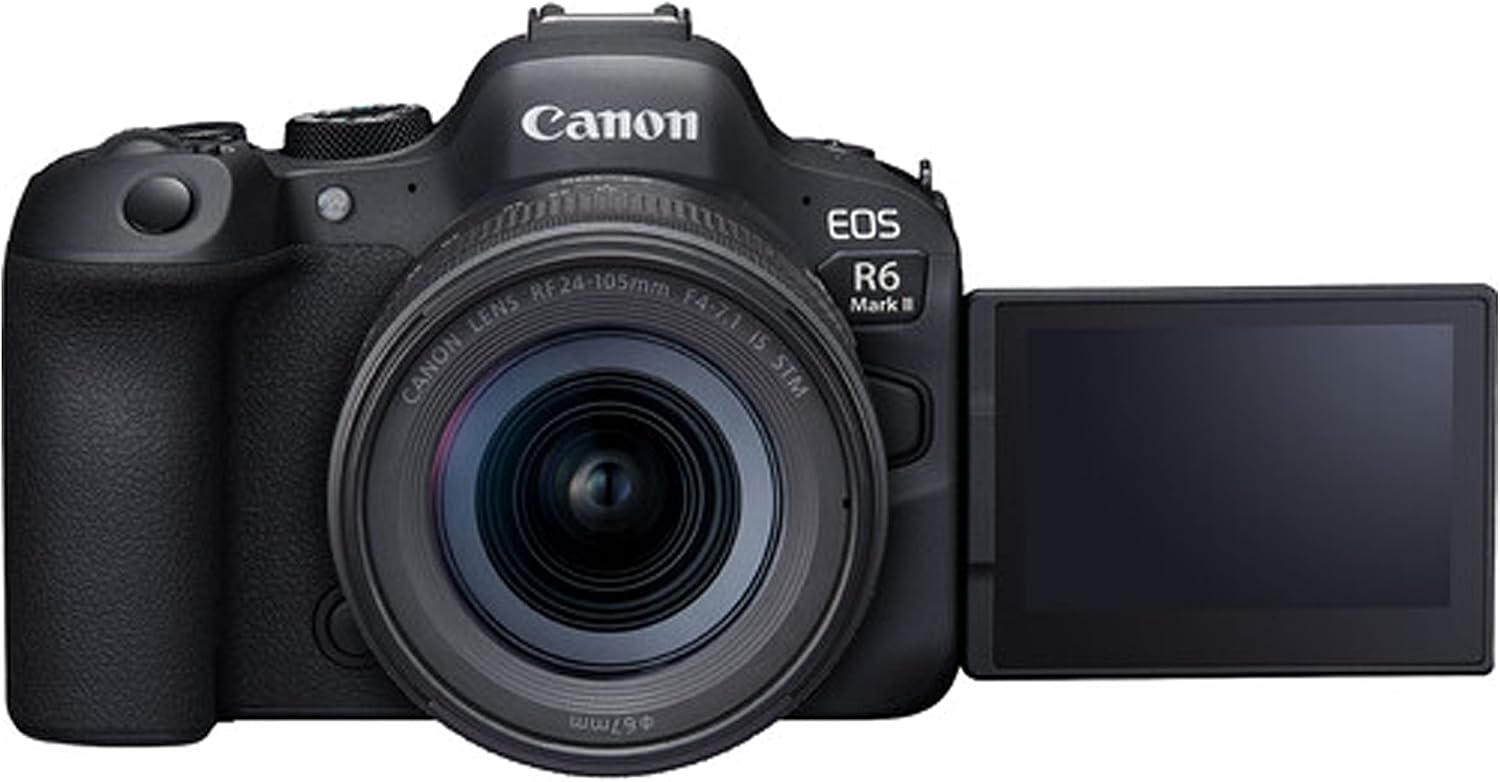 Canon EOS R6 Mark II Mirrorless Camera with 24-105mm Lens + 420-800mm Super Telephoto Lens + 100S Sling Backpack + 64GB Memory Cards, Professional Photo Bundle (42pc Bundle) (Renewed)