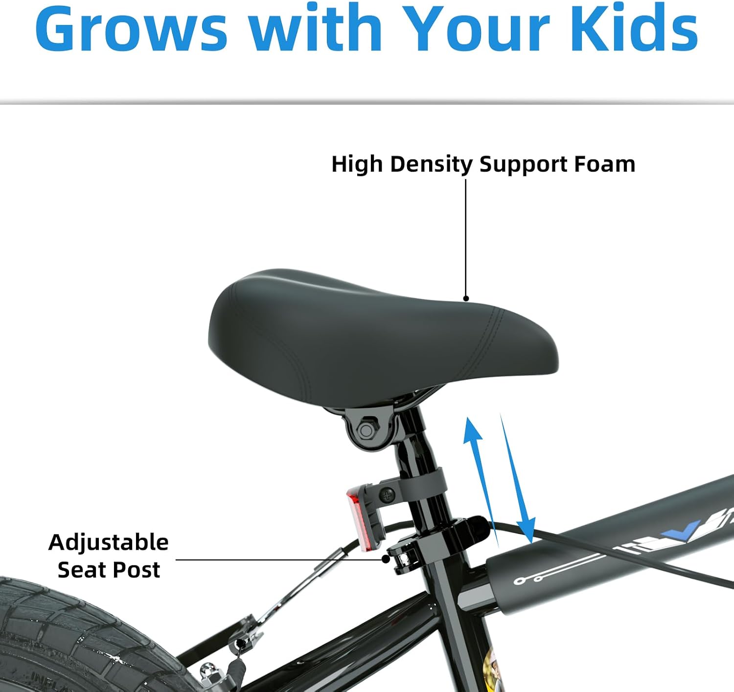 67i BMX Toddler Bike with Training Wheels 12/14/16 Inch Kids Bicycle Boys Girls Age 3-8 Durable Steel Frame Adjustable Seat Coaster Brake Bicicleta para Niños