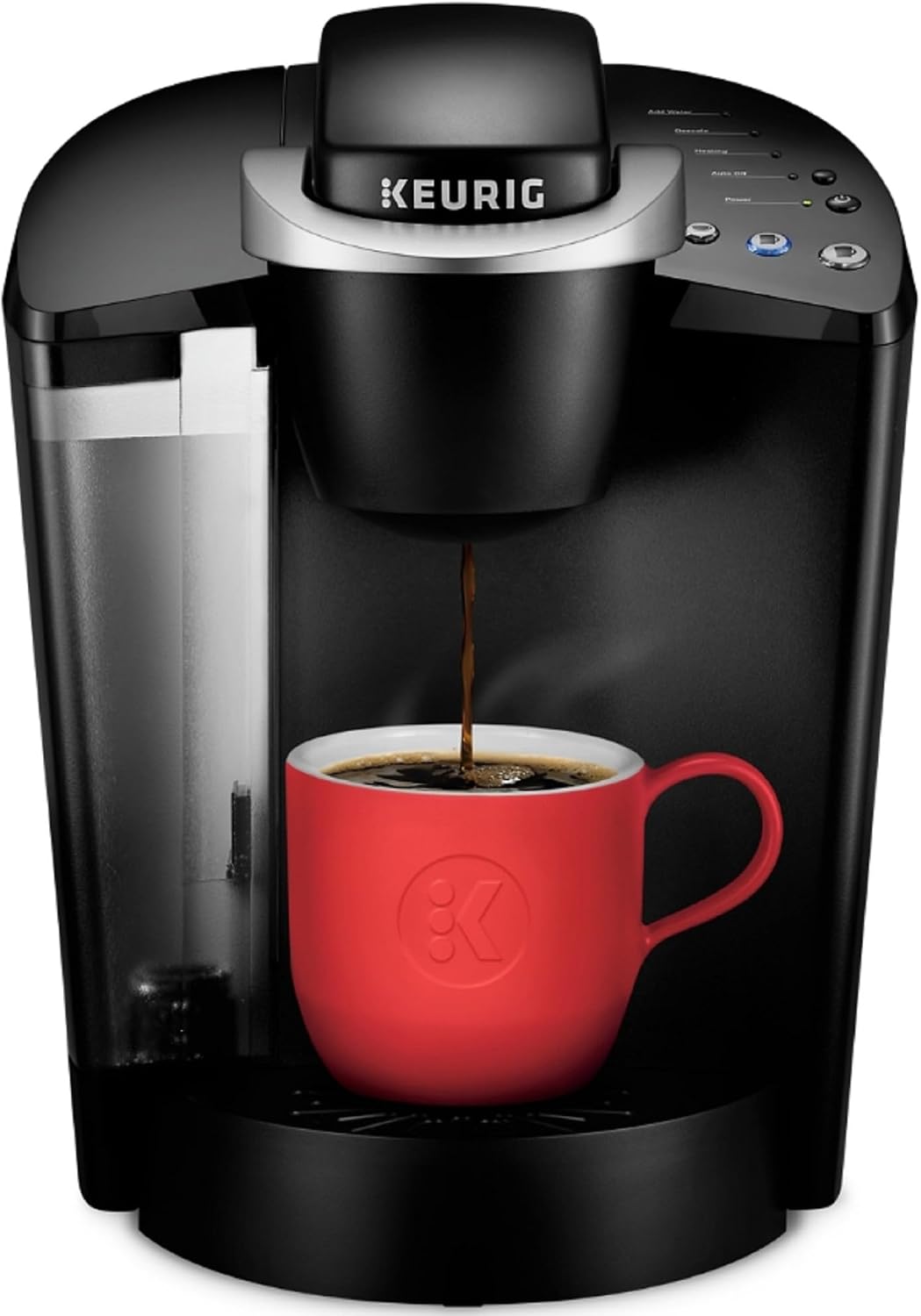 BLACK+DECKER 1.7 Cu Ft Compact Refrigerator & Keurig K-Classic Single Serve Coffee Maker Bundle