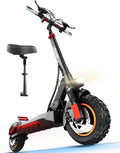 M4 Electric Scooter for Adults Escooter with Seat Off Road E Scooter 25-30mph Fast 300 Lbs+ Heavy Duty Electric Scooters Long Range 31 Miles All Terrain Foldable for Teens Commuting
