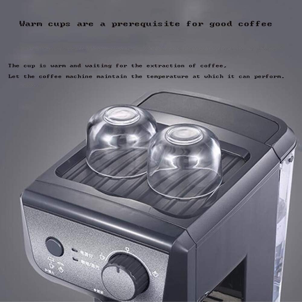 Coffee Machine Coffee Machine Semi-Automatic Pump 15Bar High Pressure Extraction Double Independent Thermostat Preheating 1.25L