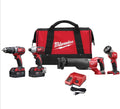 Milwaukee 2696-24 M18 Cordless Compact Combo Tool Kit