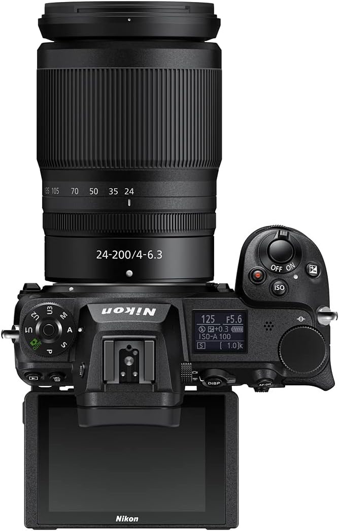 Nikon Z 6II Full-Frame Mirrorless Camera Bundle with NIKKOR Z 24-200mm F4-6.3 Telephoto Zoom VR Lens, and Nikon FTZ II Mount Adapter (3 Items)