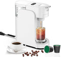 Capsule Coffee Machine, Mini Espresso Machine, Smart Dual Mode, with 3000l Water Tank, 3 Height Adjustable Cup Holder(119/143/175mm), for K-Cup Capsules, Cappuccino