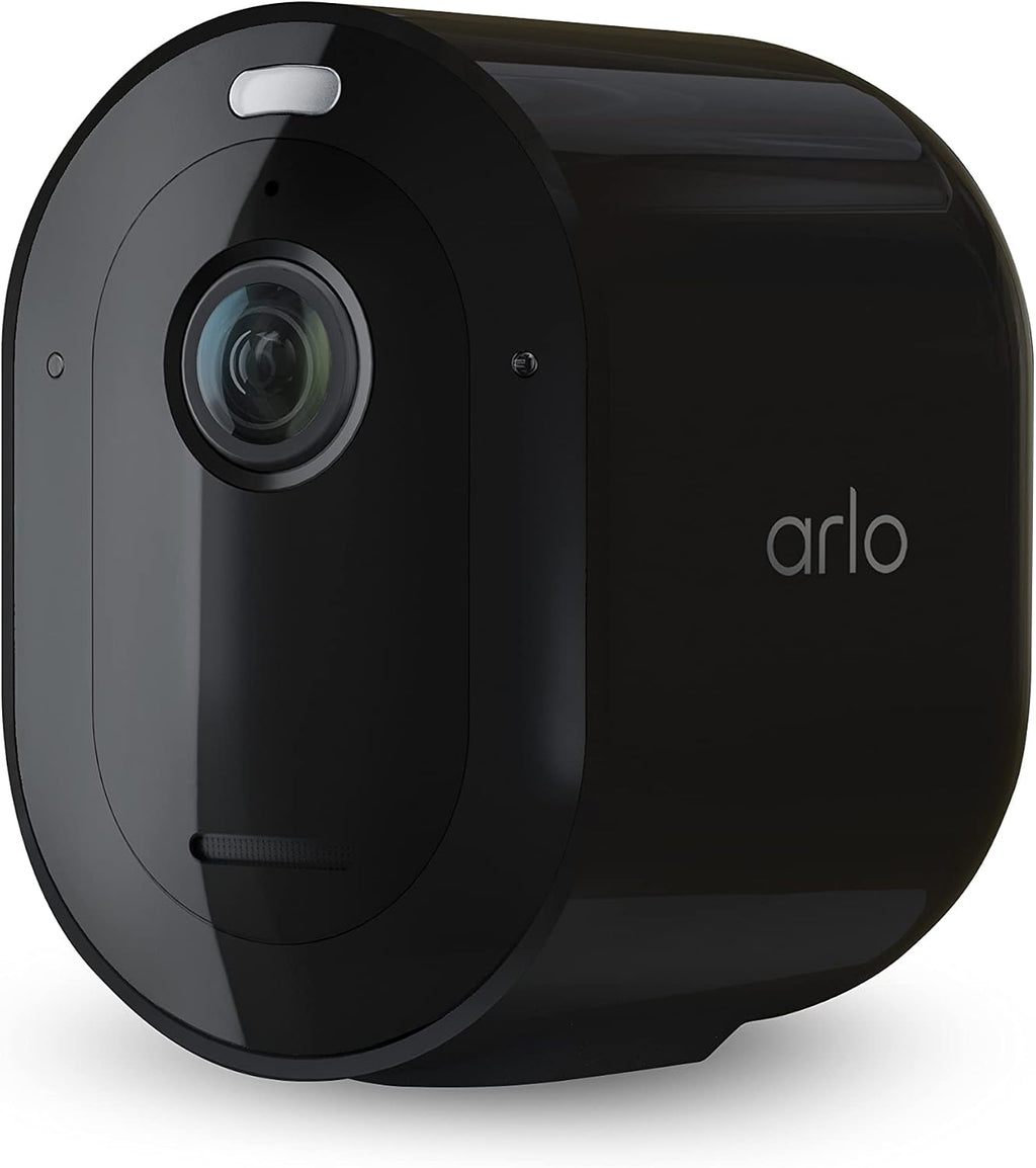 Arlo Pro Security Camera 2K HDR (5th Gen, 2022 Release) - Wireless Outdoor Camera, Rechargeable Removeable Battery, Event Captions, Emergency Response, 1-Month Trial of Secure Plan, 1 Cam, Black